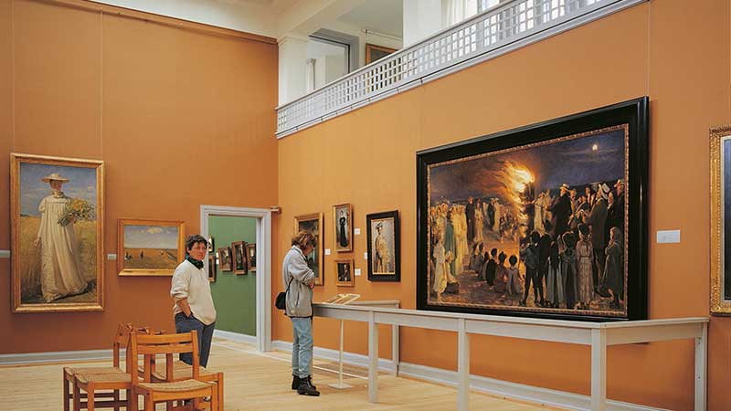 Konstupplevelse p Skagens Museum  Skagenmlarna, ljusets magi och kulturresa med Tjrnarpsbuss