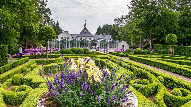 En rokoko trädgård på Norrviken i Båstad