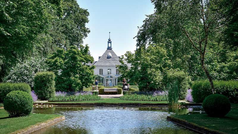 Villa Abelin på Norrvikens Trädgårdar på Bjärehalvön.