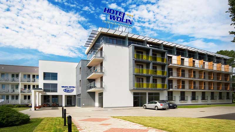 Hotel Wolin i Międzyzdroje, Polen  strandnra spahotell med pool, wellness och naturnra avkoppling