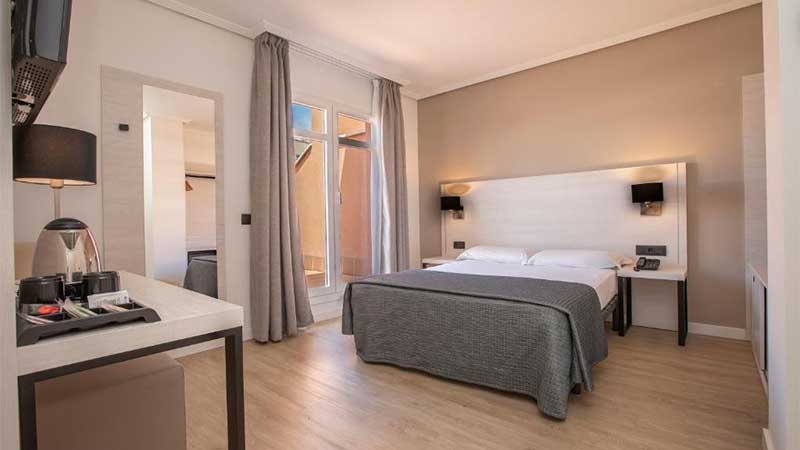 Fint Dubbelrum på Ganivet i Madrid