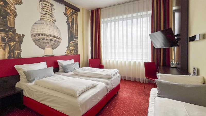 Dubbelrum p Best Western Plus Plaza Berlin Kurfrstendamm