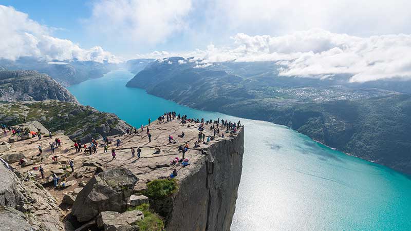Bergen och Stavanger.