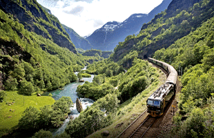 Geirangerfjorden och Flmbanan