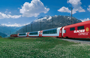 Schweiz med Glaciärexpressen