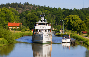 Göta och Kinda Kanal med Visingsö